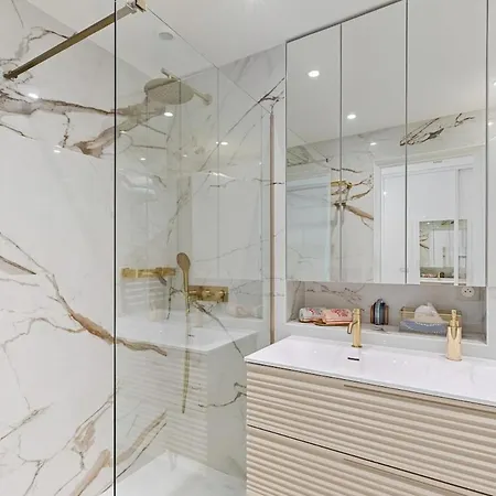 公寓 3 Pieces Les Pins Cosy Et Luxueux 胡安莱潘